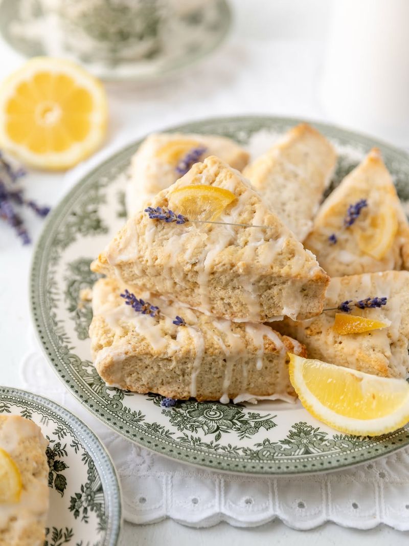 Lavender Earl Grey with Lemon Shortbread