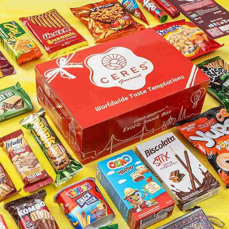 International Snack Sampler