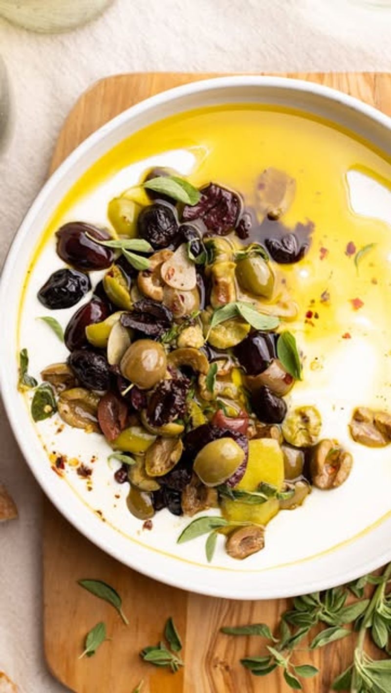 Fancy Flavored Olive Set