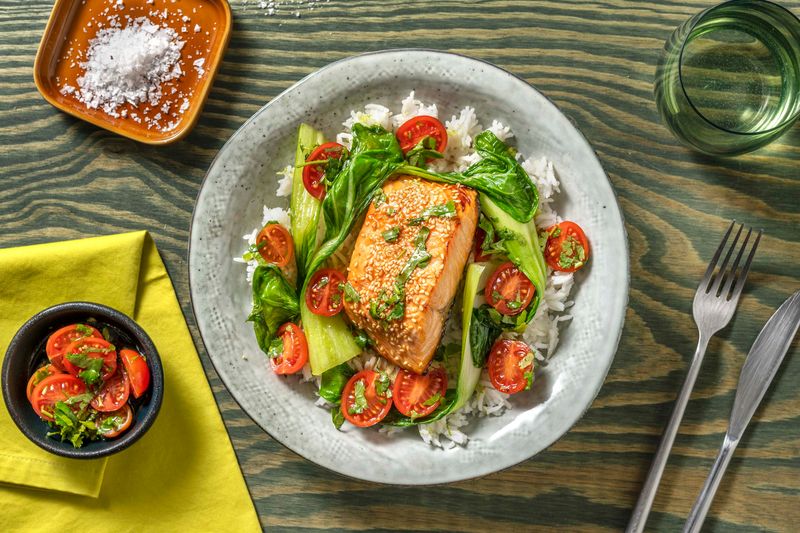 Sesame Seed Crusted Fish or Chicken