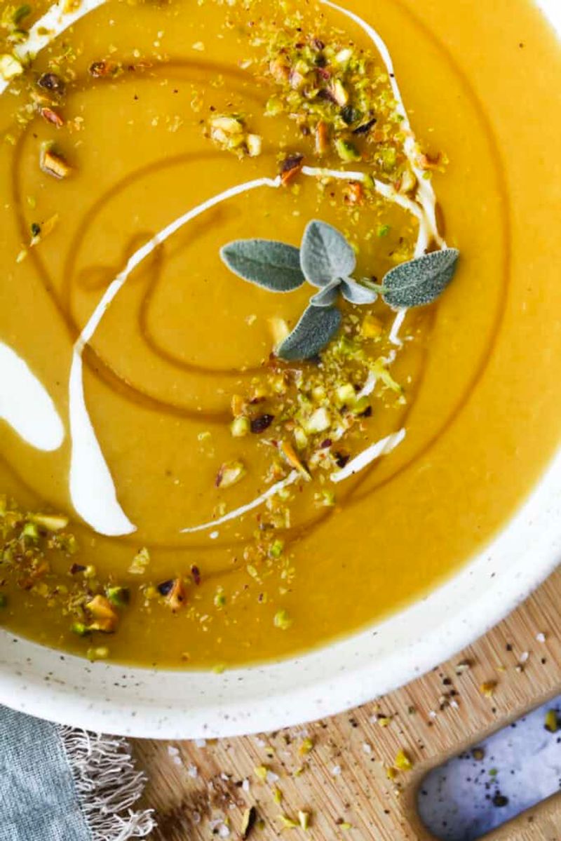 Honey Roasted Butternut Squash Soup