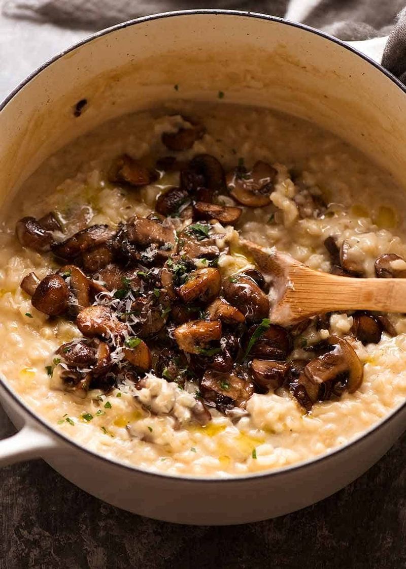Creamy Mushroom Risotto