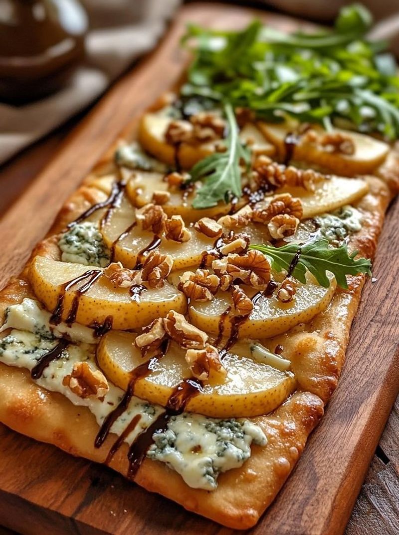 Honey Walnut Gorgonzola Flatbread