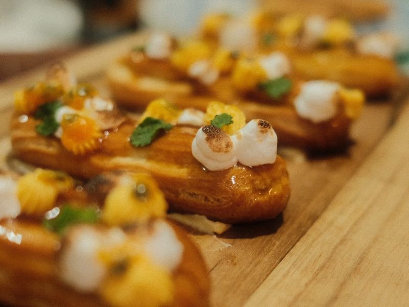 Passionfruit Eclairs