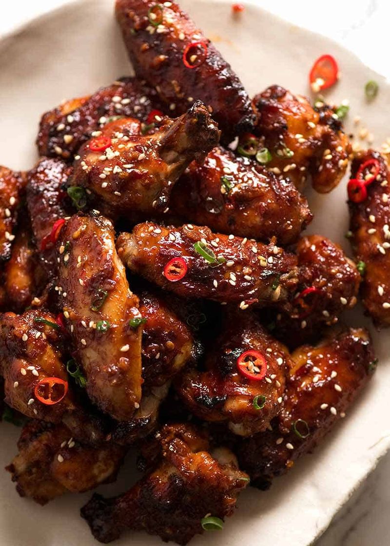 Sticky Honey Soy Chicken Wings