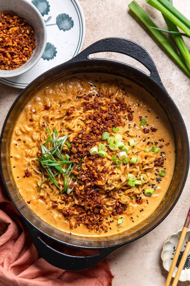 Peanut Butter and Ramen Noodles