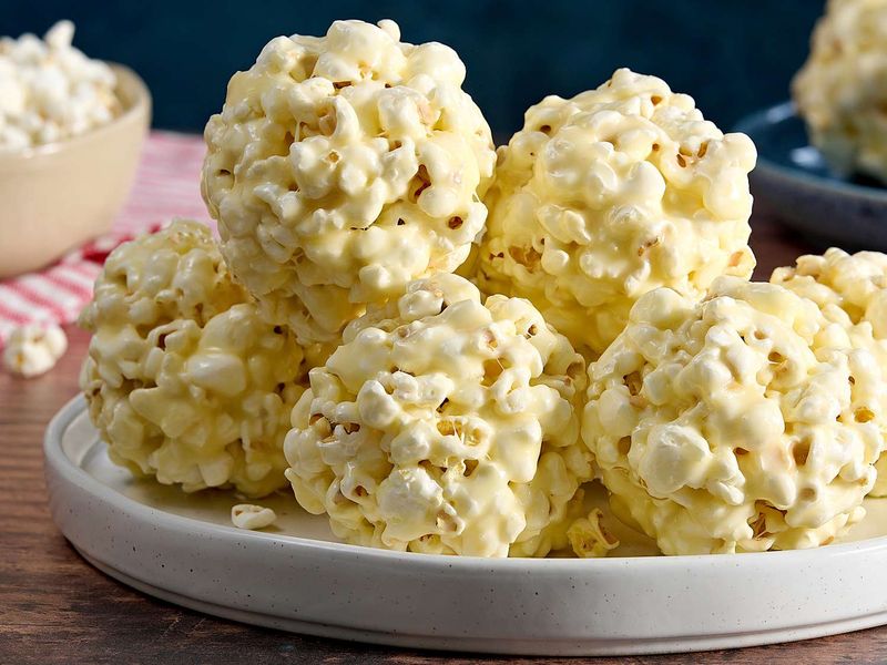 Marshmallow Popcorn Balls