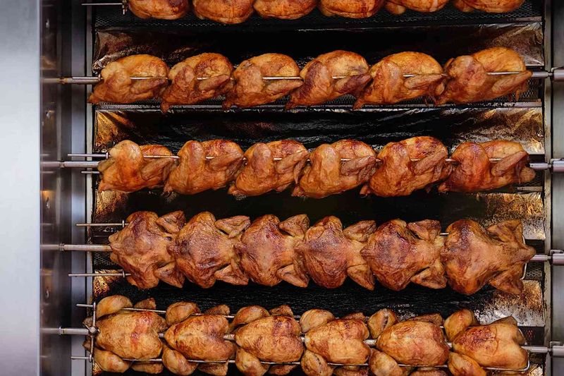 Grillhähnchen (German Rotisserie Chicken)