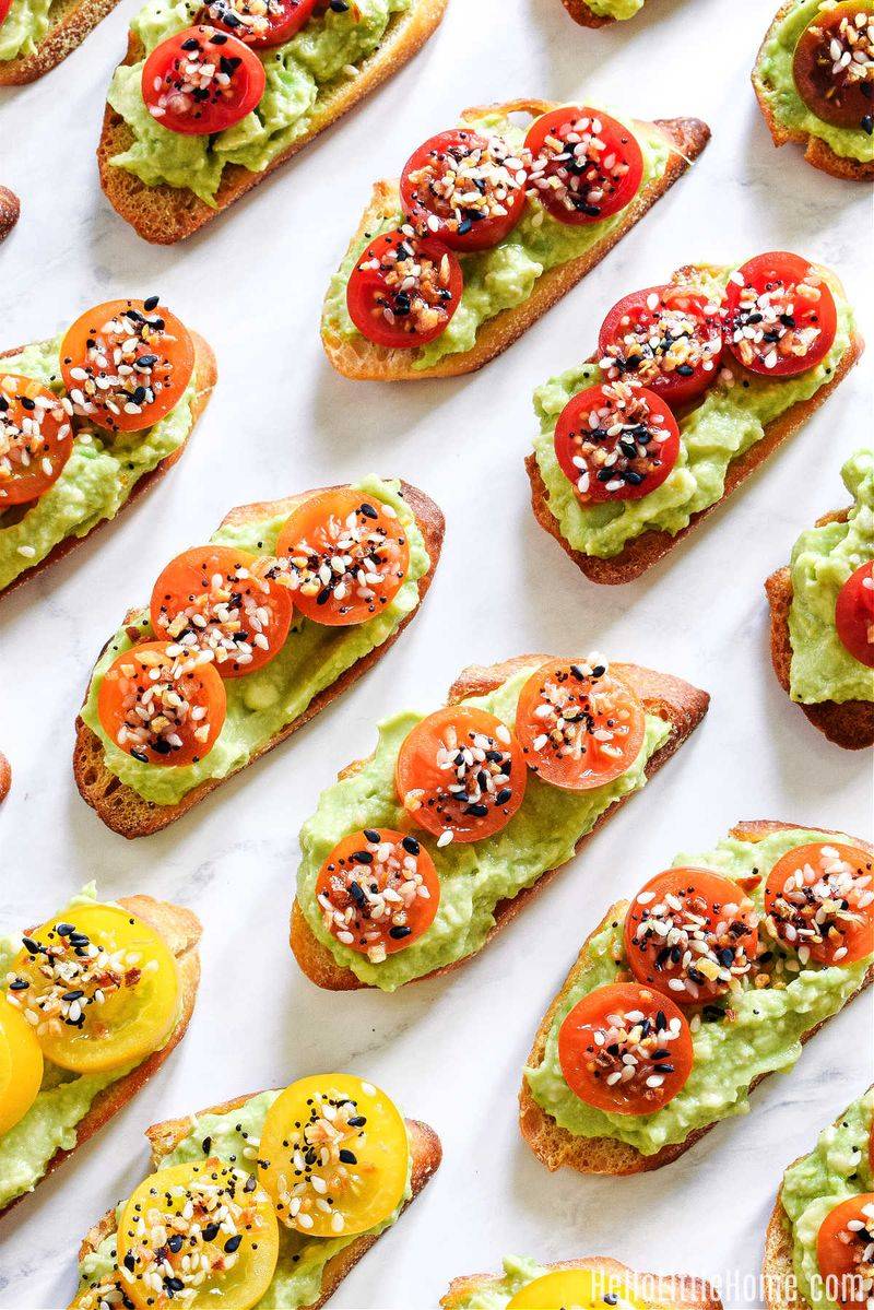 Avocado Toast Bites