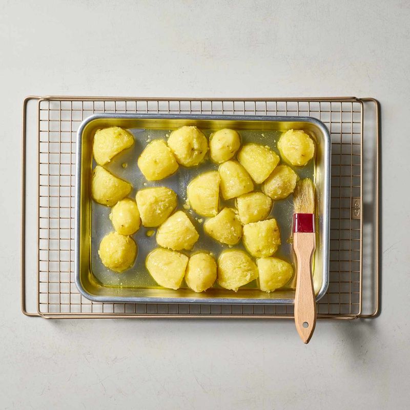 Preheat the Roasting Tray