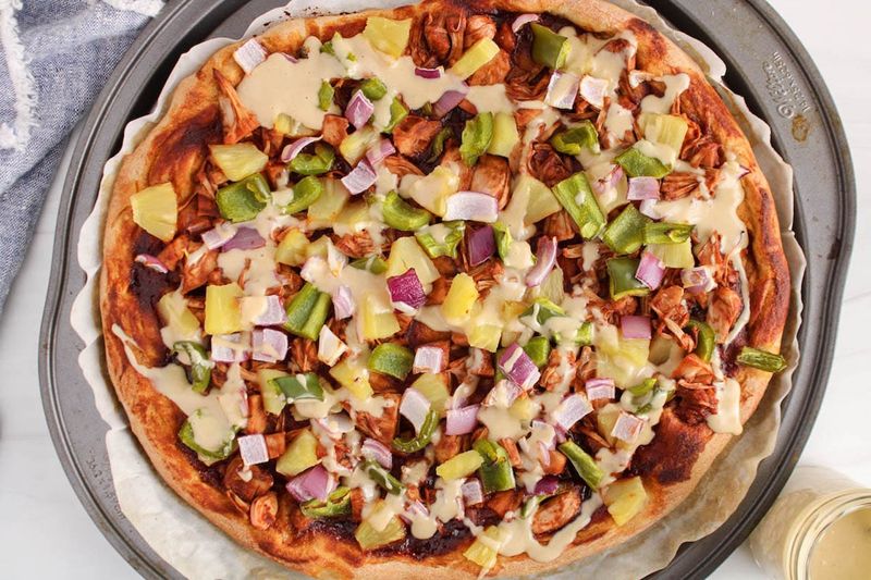 Jackfruit Pizza Topping