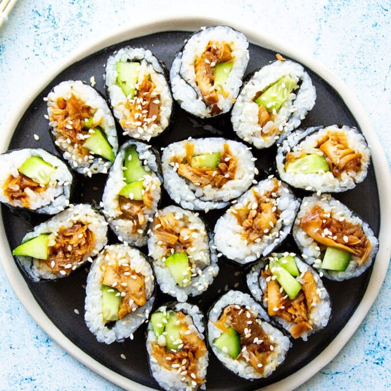 Jackfruit Sushi Rolls