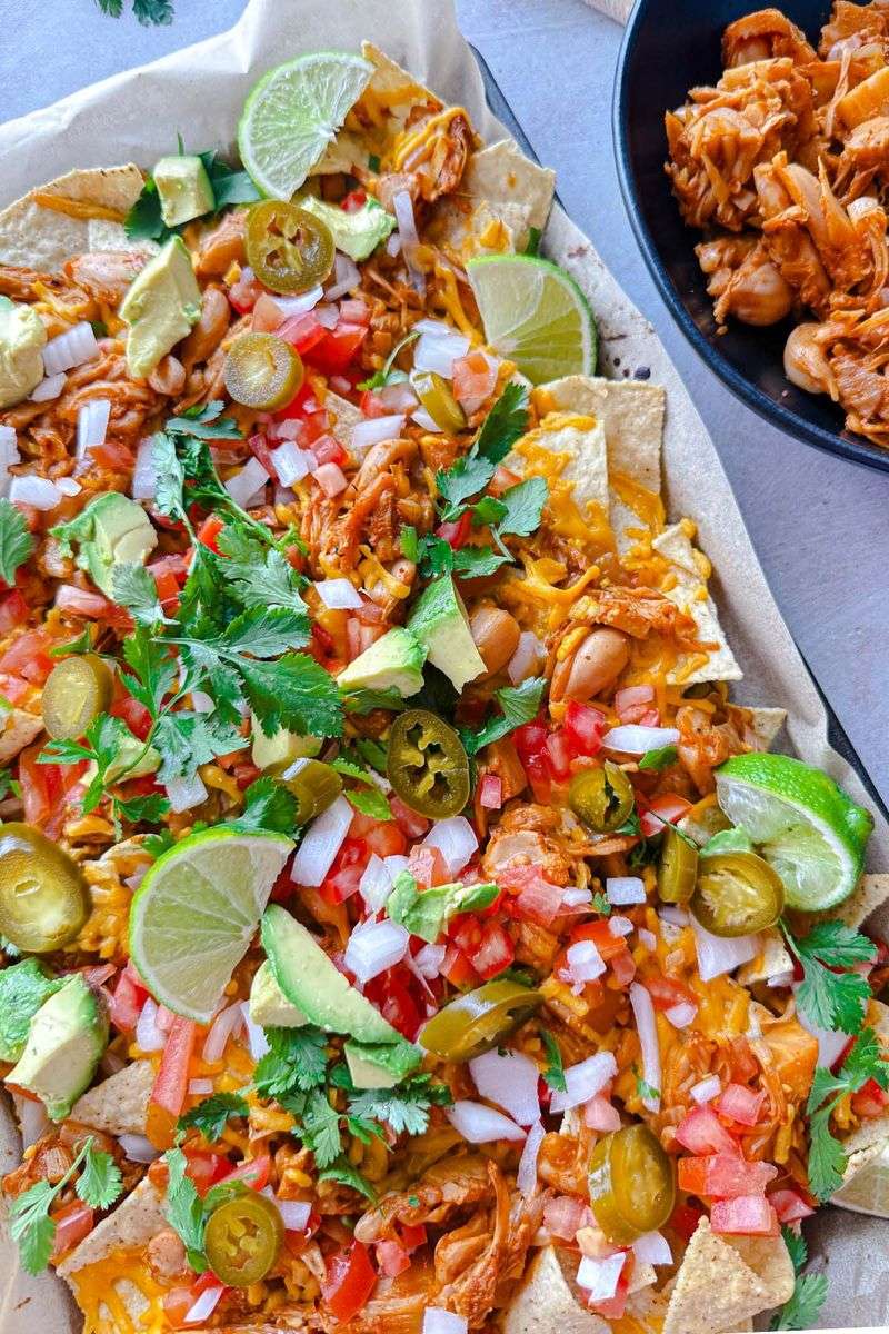 Jackfruit Nachos