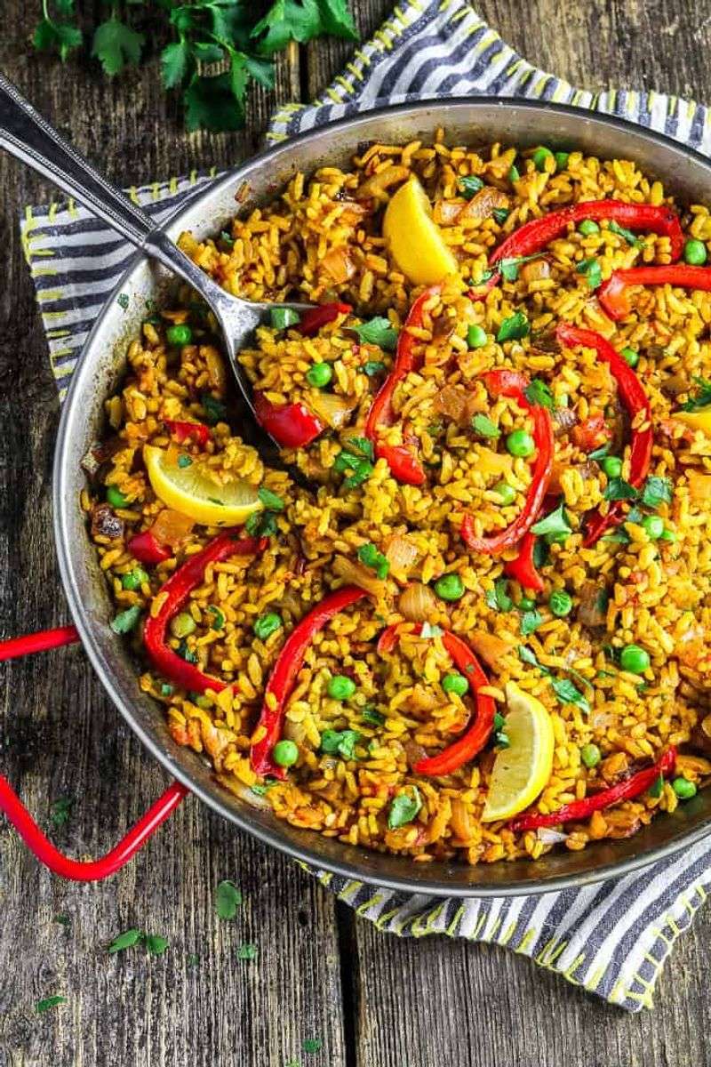 Jackfruit Paella