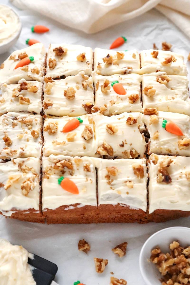 Carrot Traybake