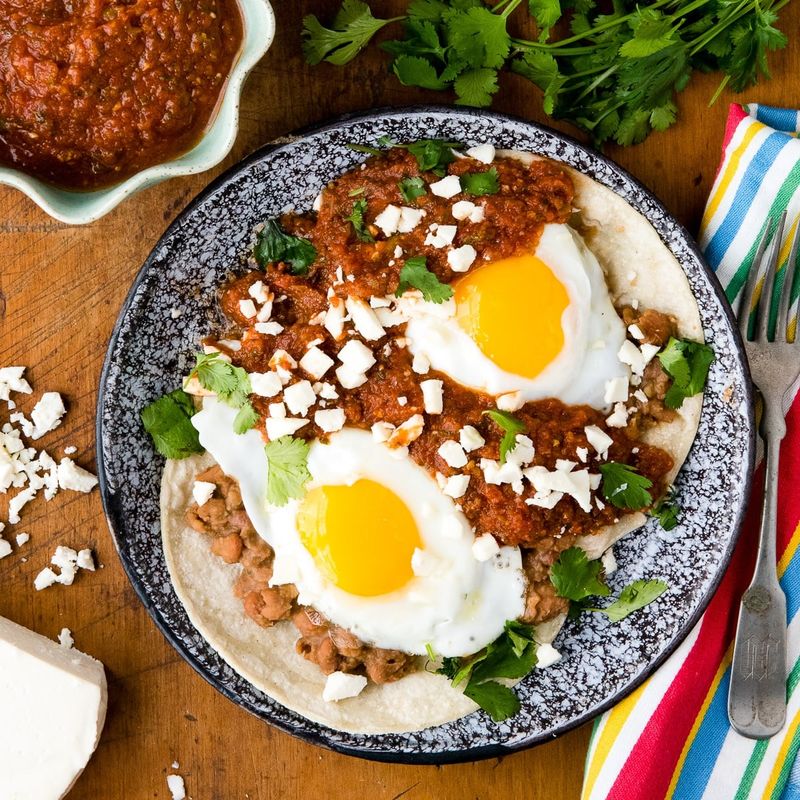 Mexican Huevos Rancheros Bowl