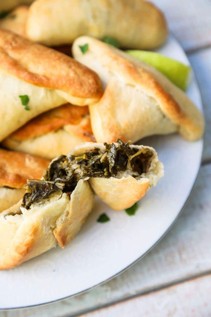 Fatayer (Lebanese Spinach Pies)