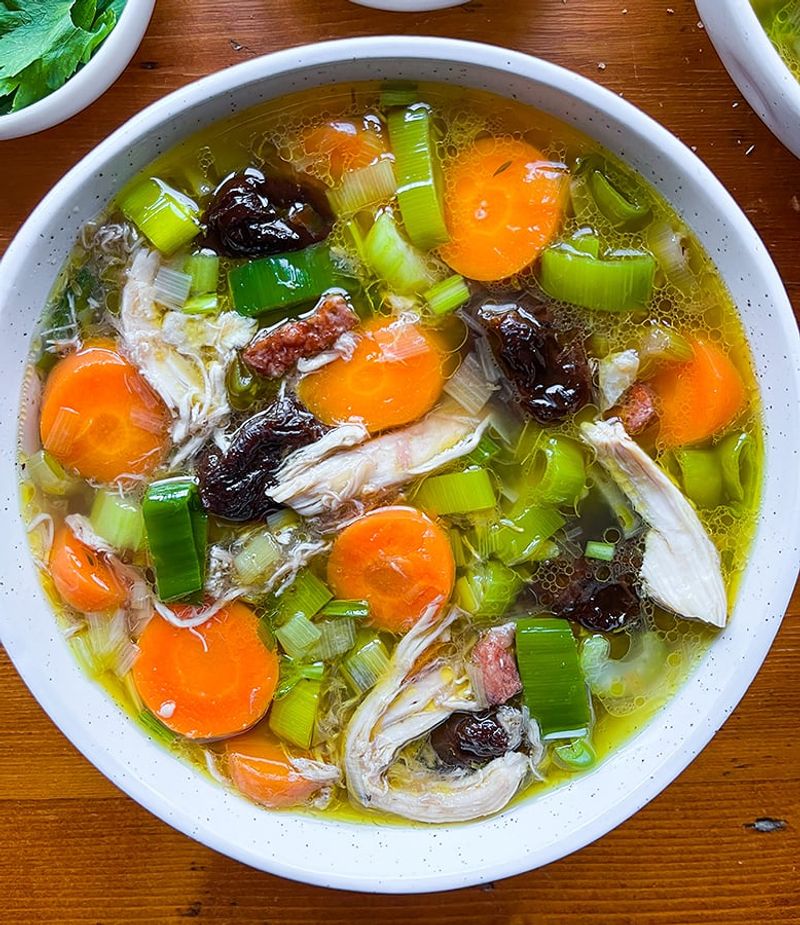 Cock-a-Leekie Soup