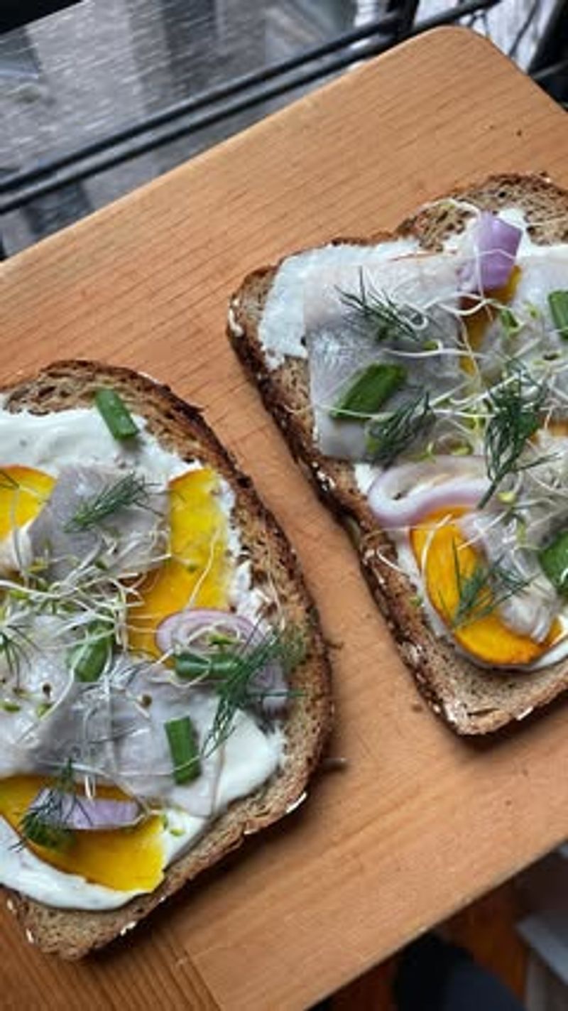 Herring Roe on Toast