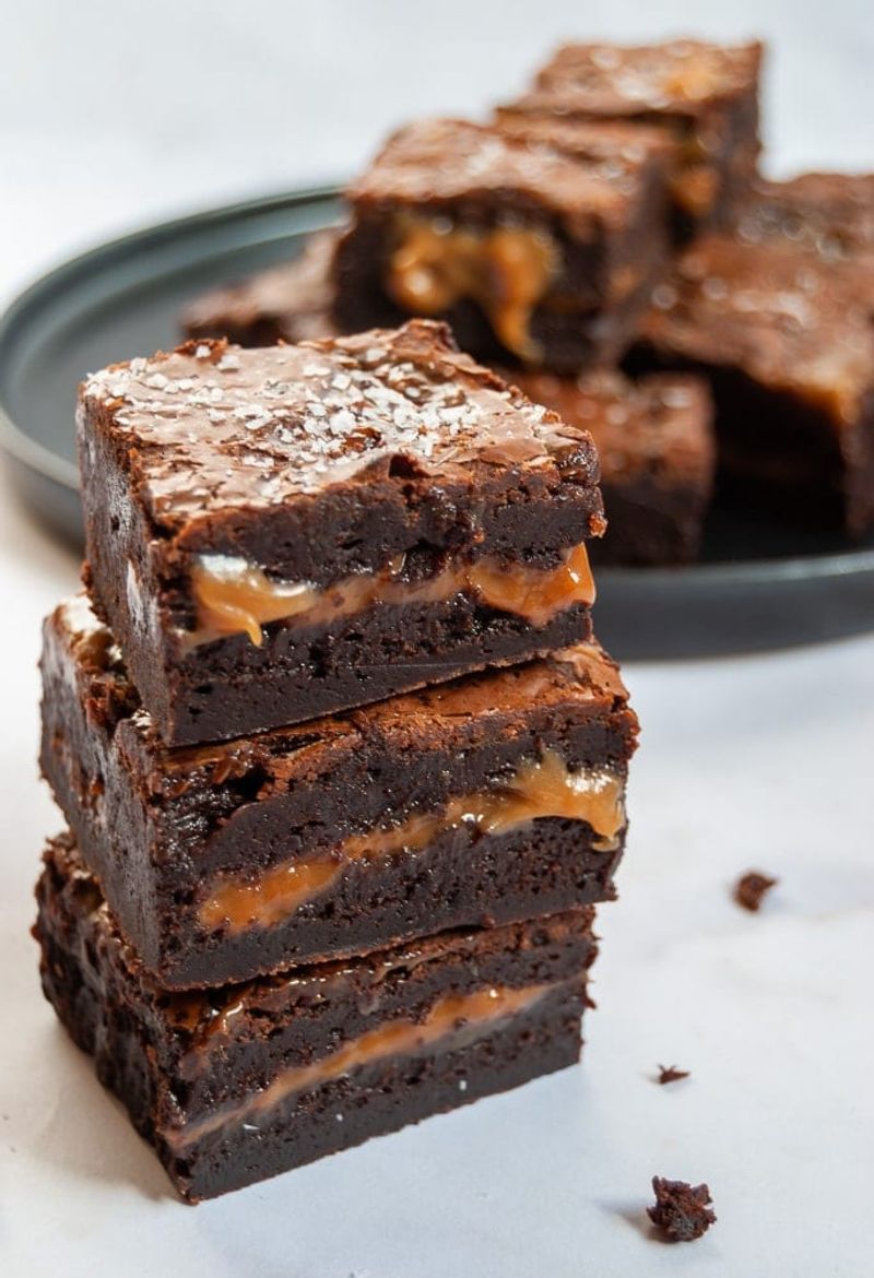 Salted Caramel Brownies (Inspired by Cake and Bake Show, London)
