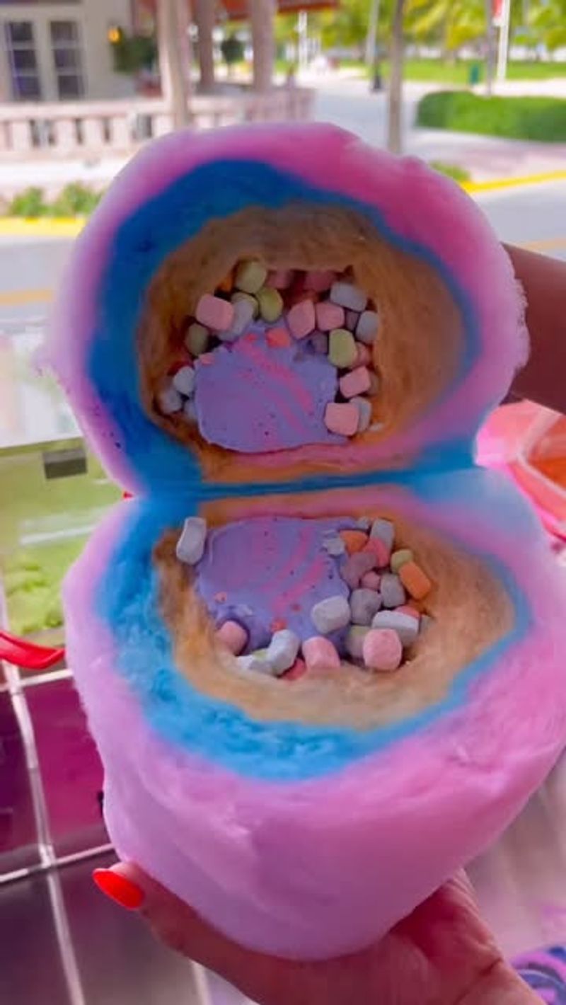 Cotton Candy Burrito