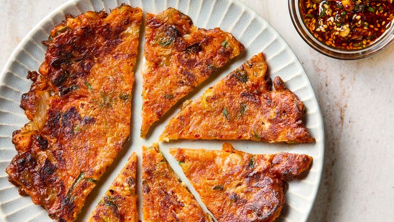 Kimchi Pancakes (Kimchijeon)