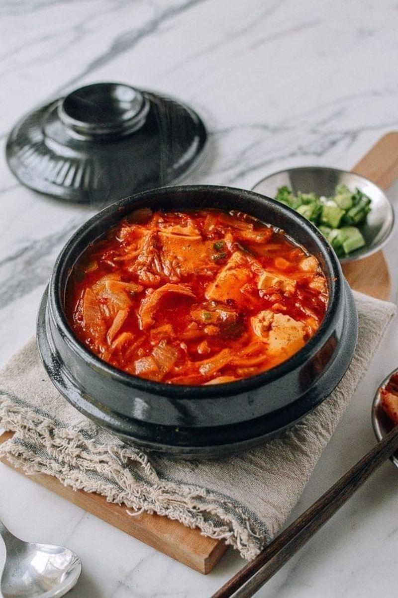 Kimchi Soup (Kimchi Jjigae)