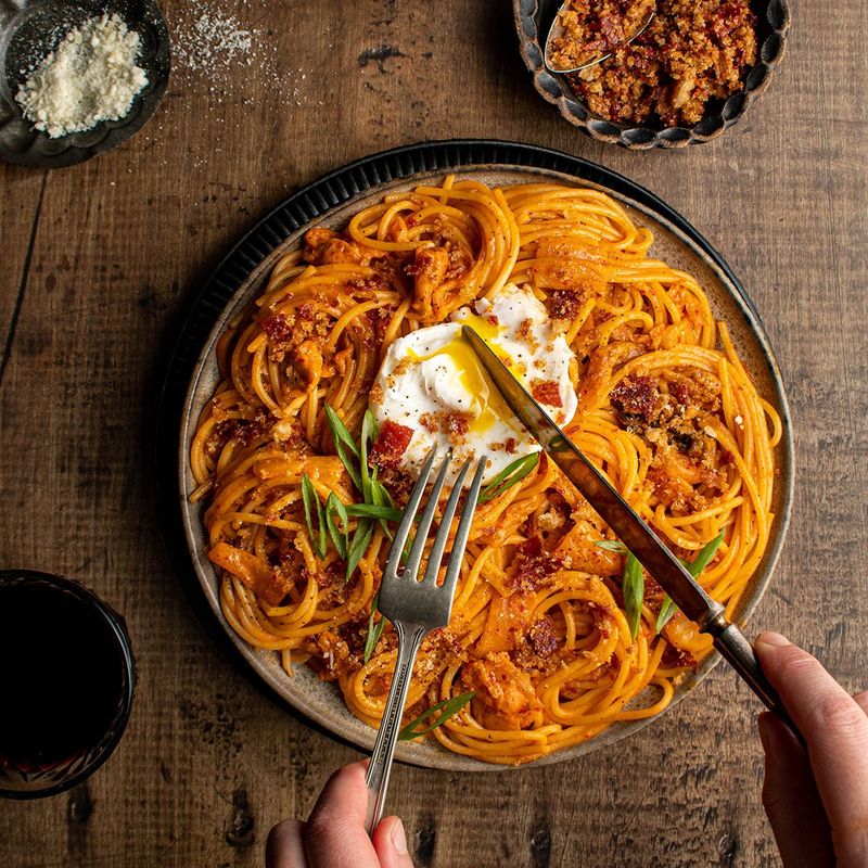 Kimchi Pasta
