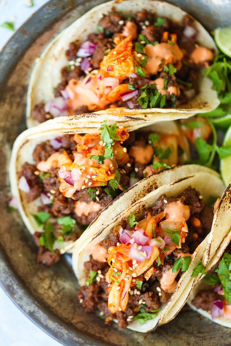 Kimchi Tacos