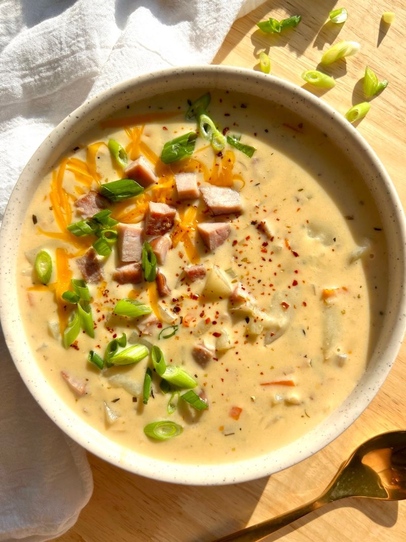 Kimchi Potato Soup