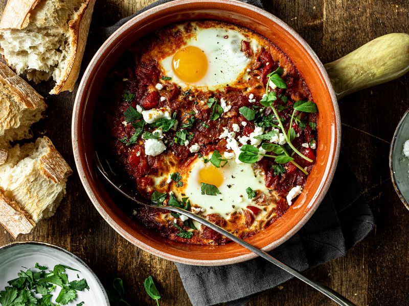 Moroccan Shakshuka Bowl