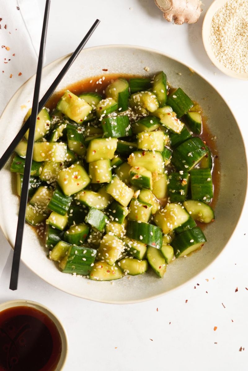 Viral Cucumber Salad