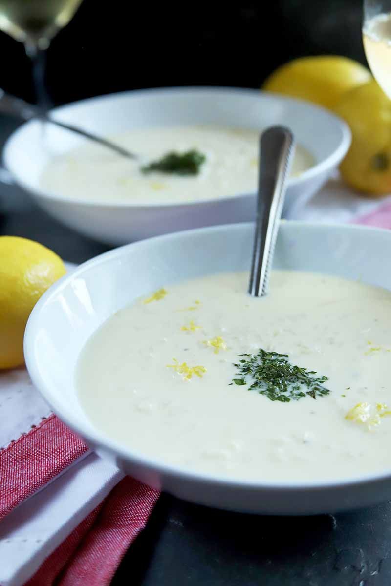 Greek Lemon Rice Soup (Avgolemono-Style)