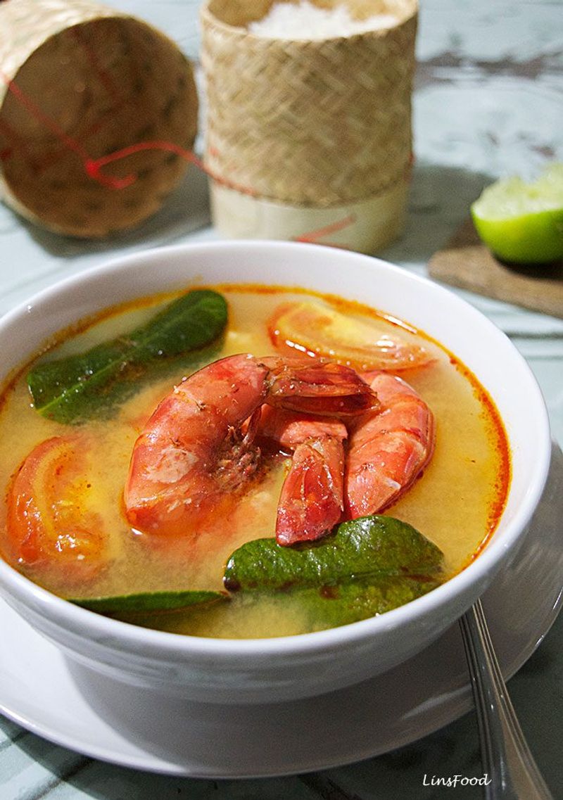 Prawn Tom Yum Noodle Soup
