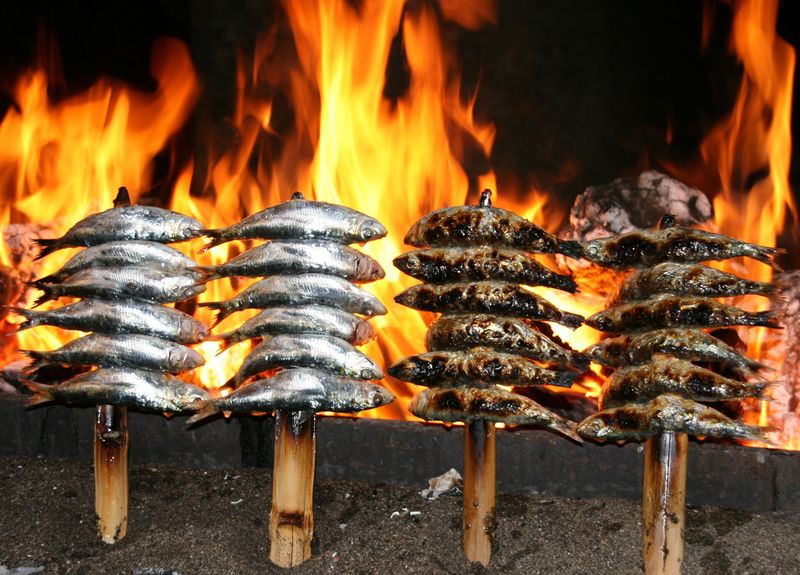 Espeto de Sardinha — Portugal