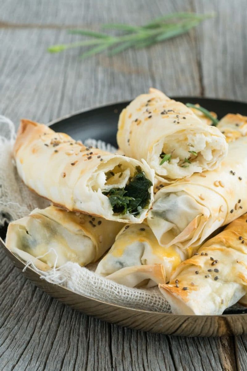 Borek (Savory Pastry Rolls)