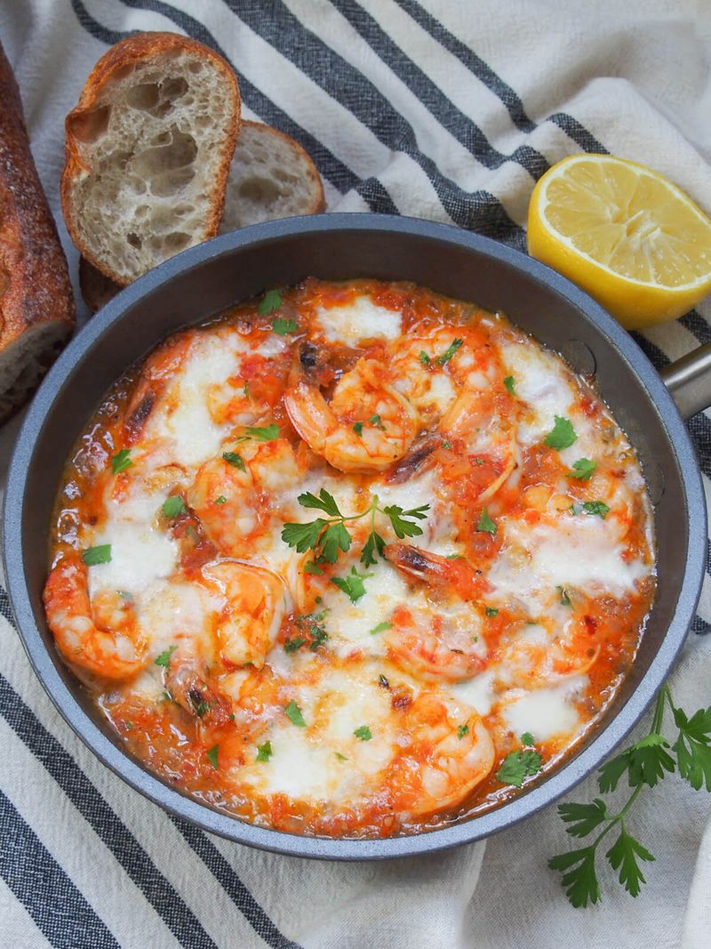 Greek Shrimp Saganaki