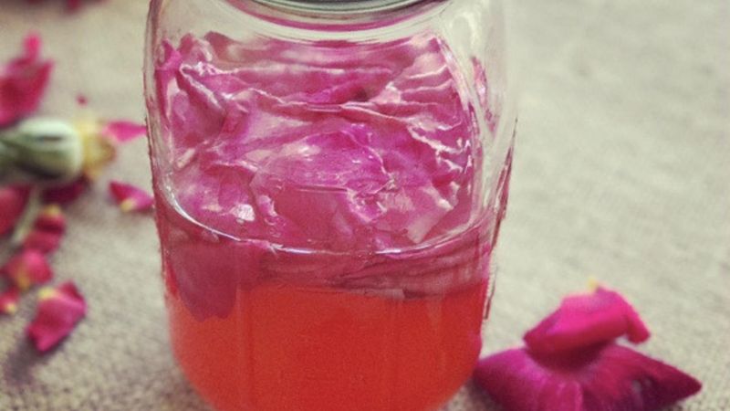 Flower Petal Vinegar