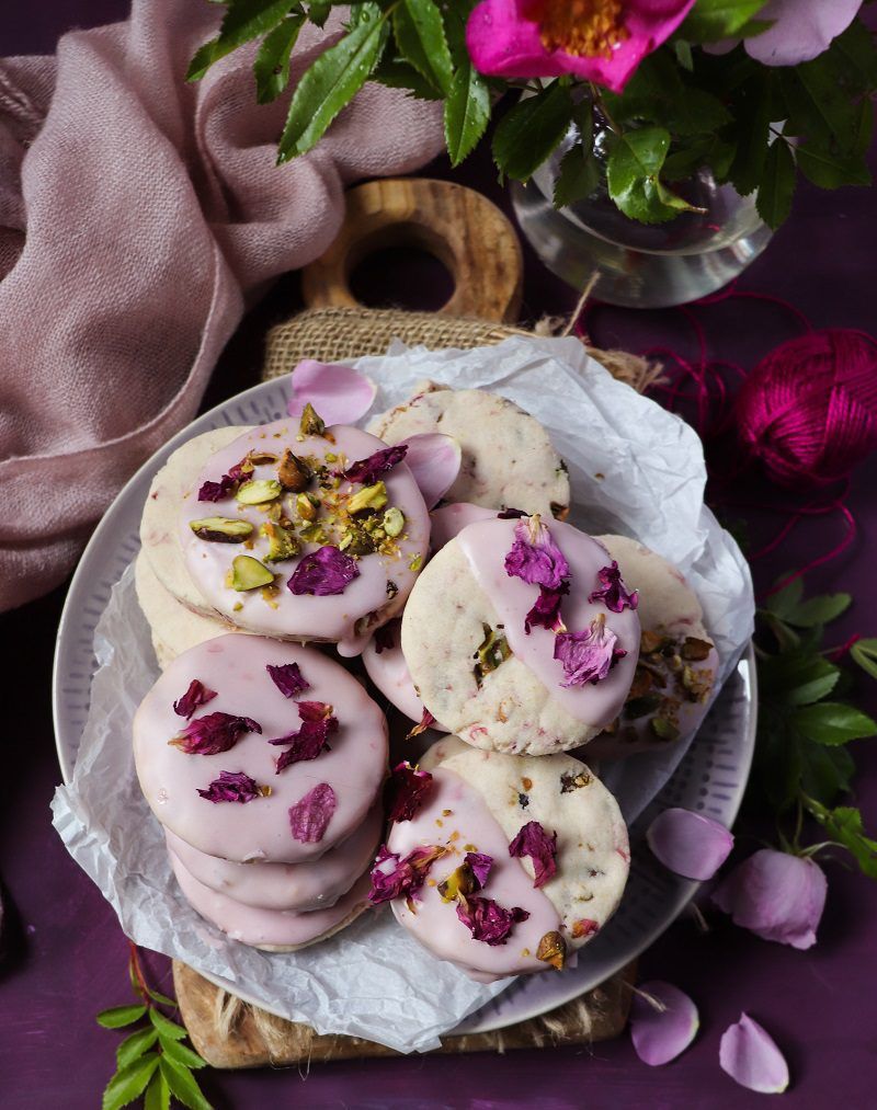 Cardamom Rose Cookie