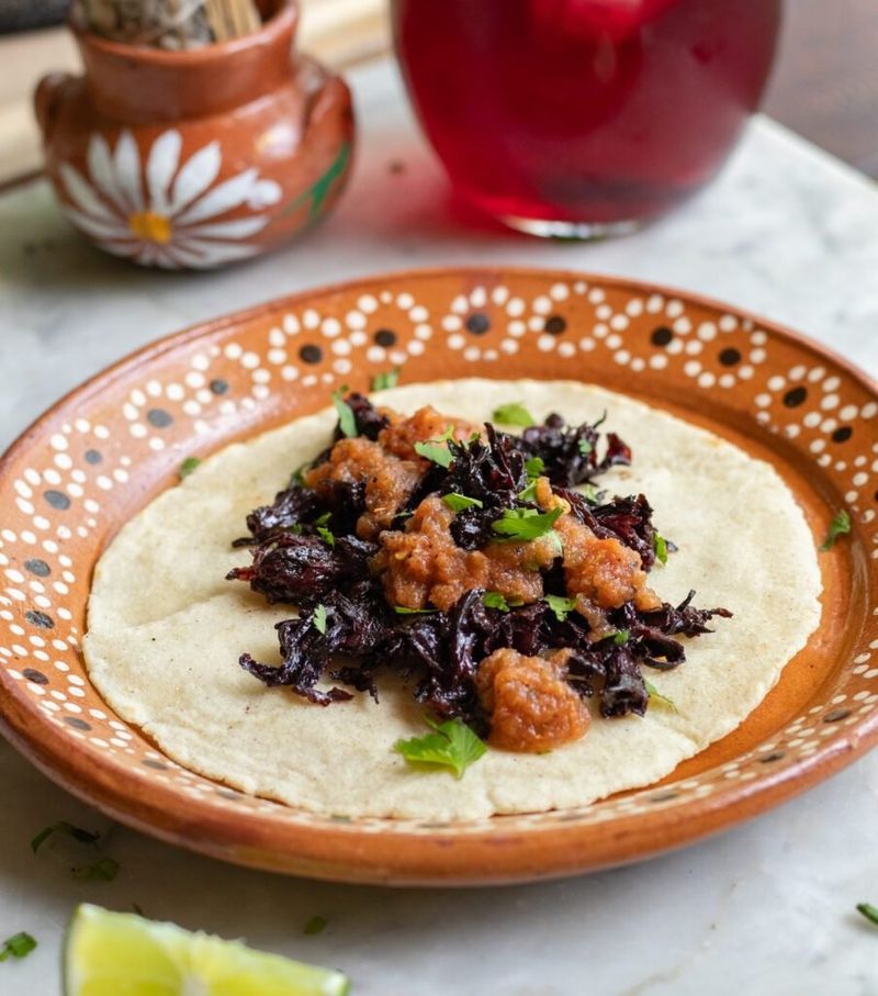 Hibiscus Tacos