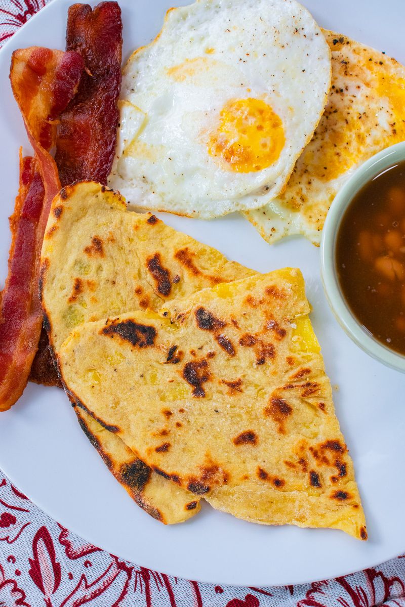 Tattie Scones with Fried Egg