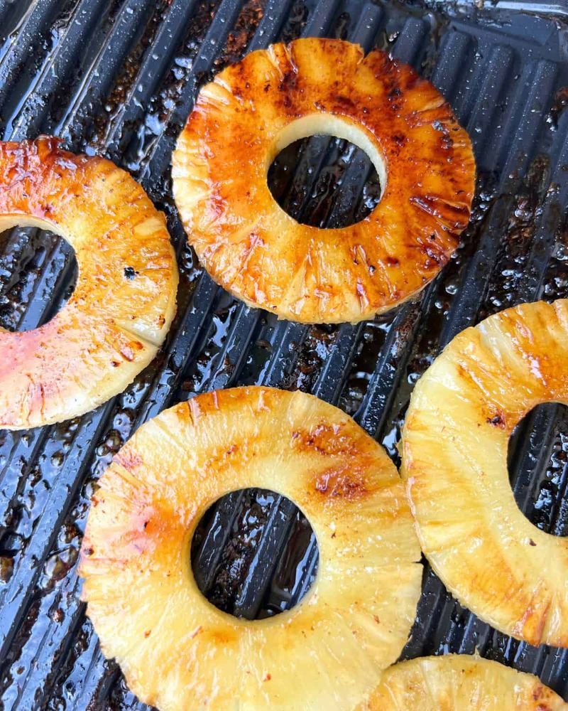 Grill Pineapple Rings for a Smoky Sweet Bite