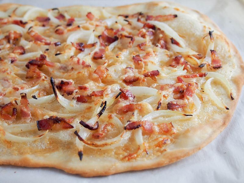 Flammkuchen (Alsatian Tarte Flambee)