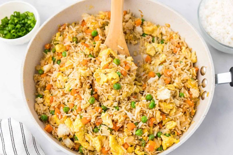 Fried Rice from Last Night's Takeout