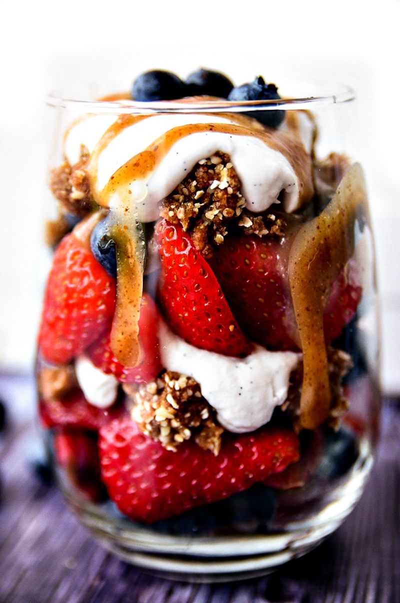 Coconut Whipped Cream Parfaits