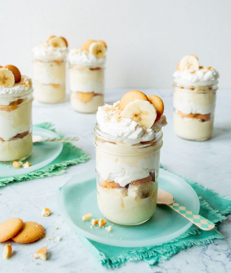Banana Pudding Cups With Nilla Wafers