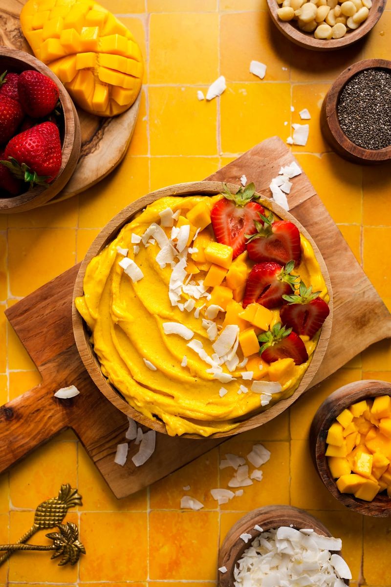 Mango Coconut Smoothie Bowl