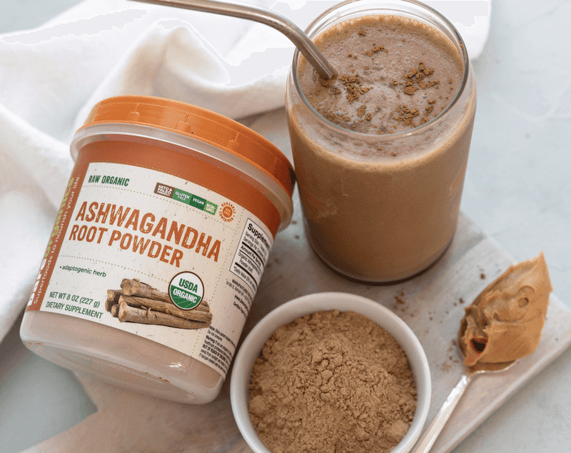 Ashwagandha Banana Walnut Smoothie