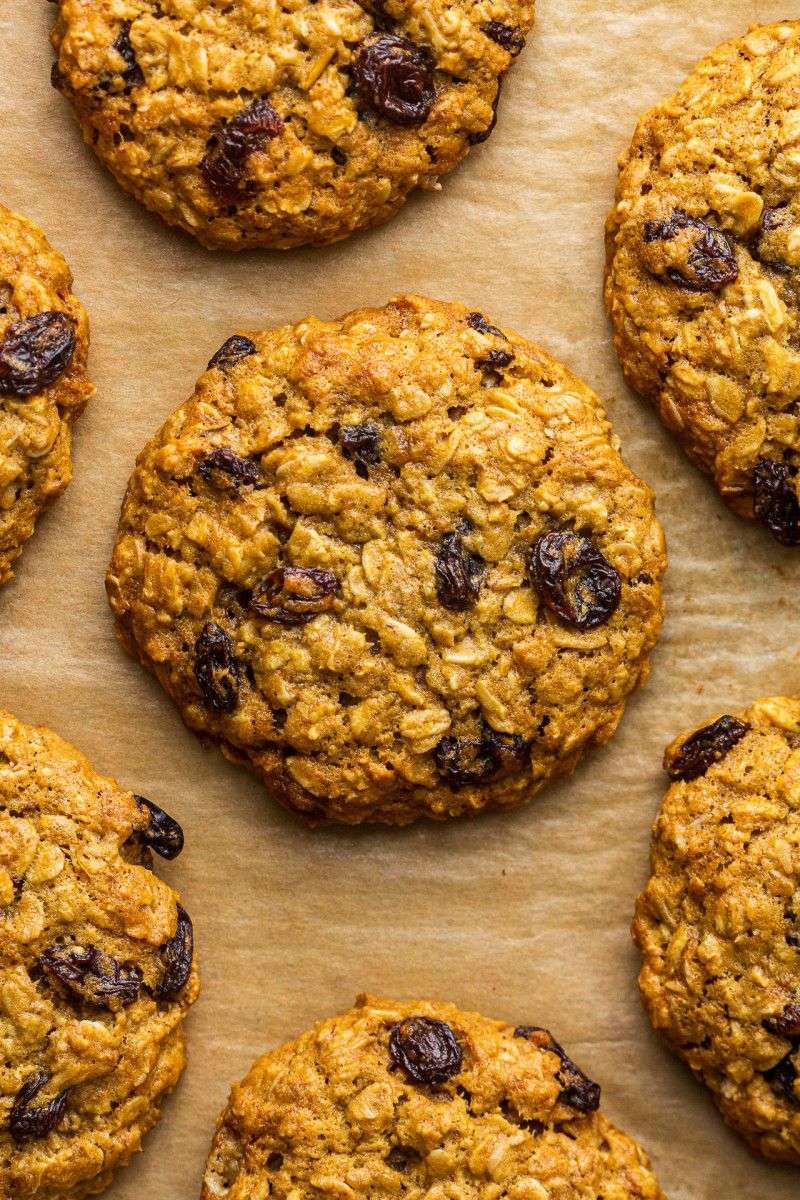 Oatmeal Raisin Cookies Without Eggs