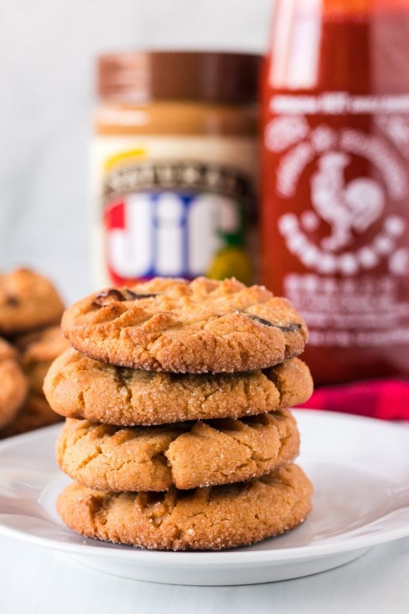 Peanut Butter Sriracha Cookie